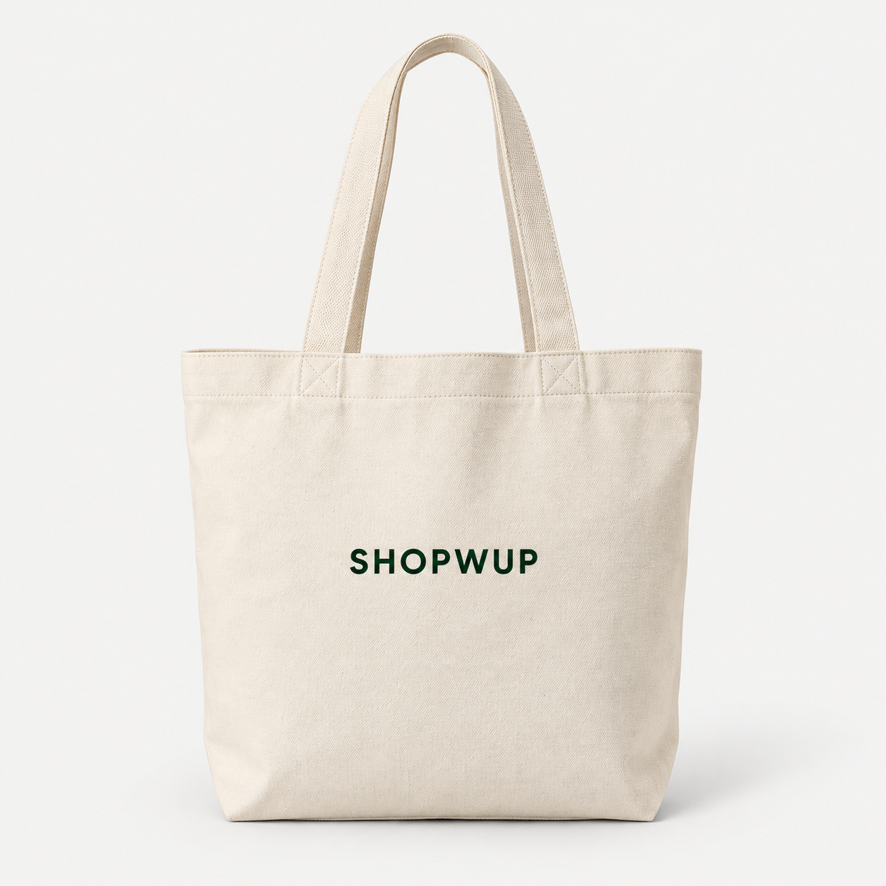 WUP Canvas Tote in Natural canvas
